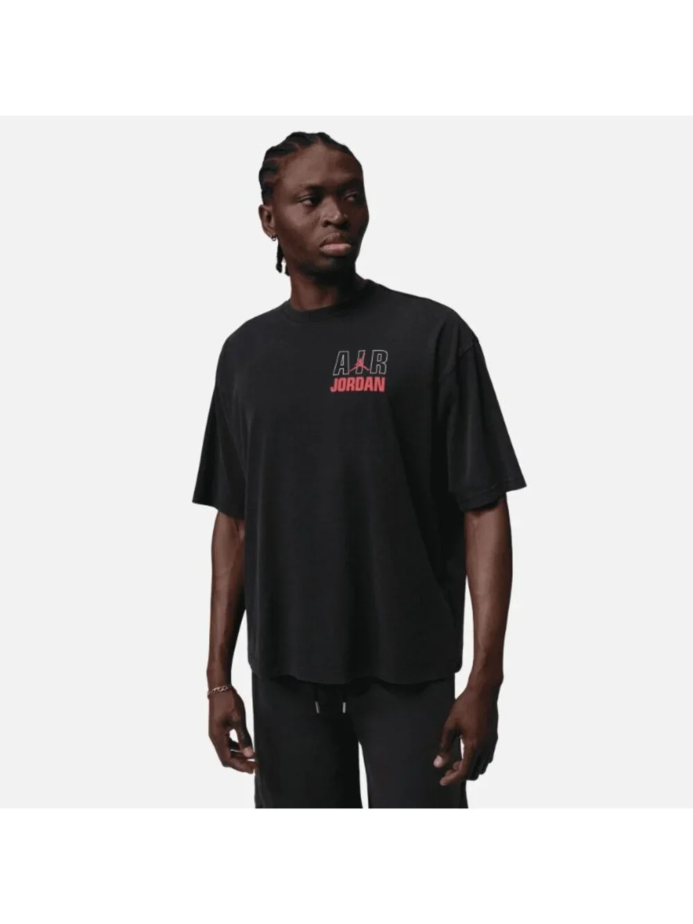 Jordan Men's Flight Graphic Logo T-Shirt Black Size M NEW WITH TAGS!